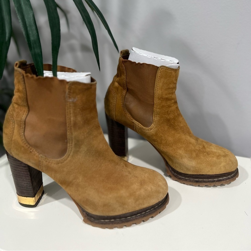 TORY BURCH Virginia Boot-Luggage - US 6 1/2